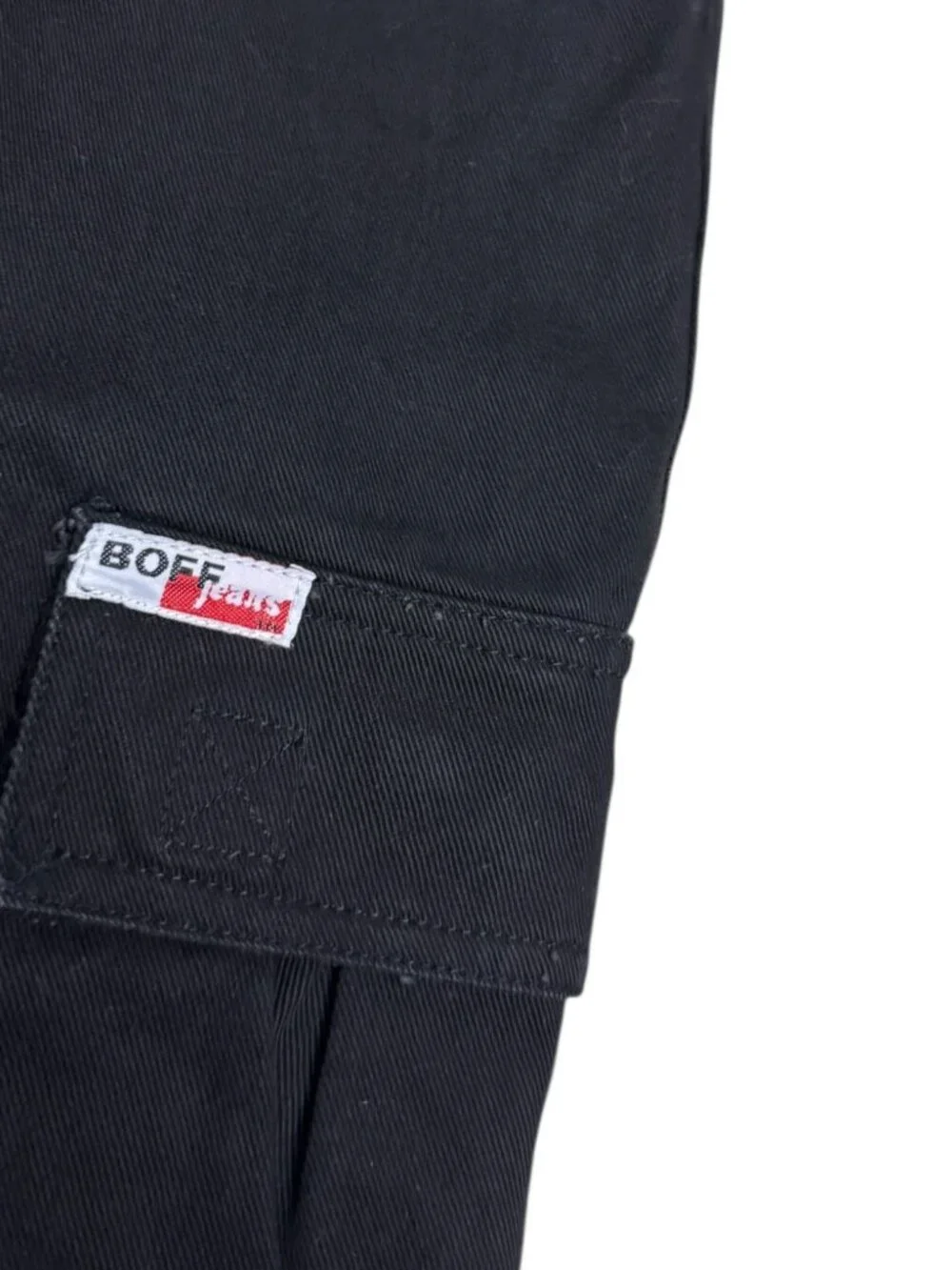 BOFF Vintage Y2K 2000s Streetwear Skate Baggy Wide Denim Jean Shorts Jorts 42